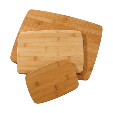 Farberware Farberware 14 in. L X 11 in. W X 0.25 in. Bamboo Cutting Board Set, PK3 5070344